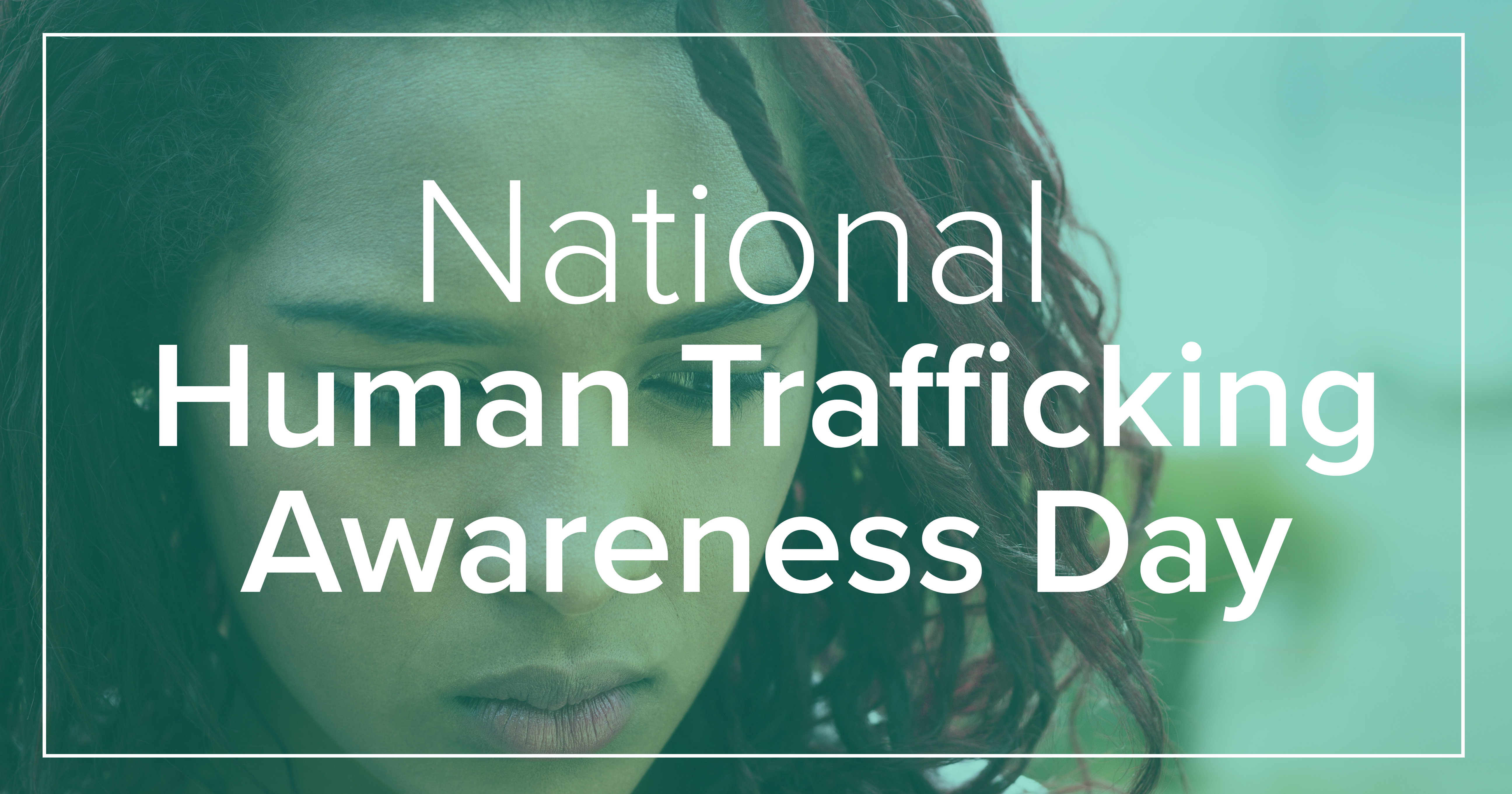 National Human Trafficking Awareness Day Poster Photo