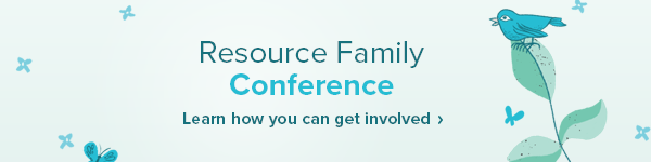 Announcing Rebecca Bender, nationally known speaker, expert on human trafficking, as the Resource Family Conference keynote speaker. Registration now open!