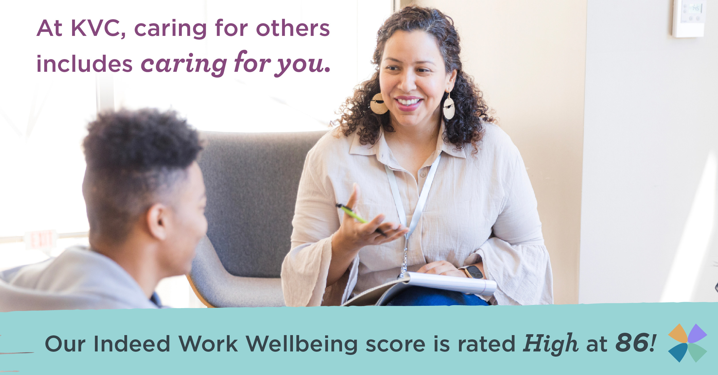 Indeed Work Wellbeing Score 86